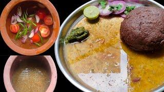 Tomato Uppsaaru Recipe With Ragi Mudde | Tamatar Ka Kaccha Char | Tomato Saaru