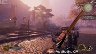 Gtx 980m SHADOW WARRIOR 2 Nvidia Multi-res Shading Differences ASUS G751JY 4K