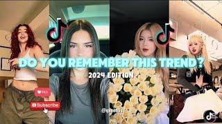 DO YOU REMEMBER THIS TREND? 2024 || TIKTOK COMPILATION ️ || ##queen_9s