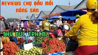 Giá Mãng Cầu Na Thái Hôm Nay, Chợ Đầu Mối Nông Sản Thủ Đức, TPHCM