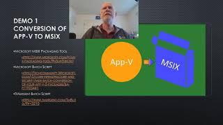 MSIX packaging fundamentals and App V migration scenarios – Tim Mangan, MVP