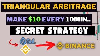 I Made Triangular Arbitrage On Binance So Simple - $10 Every 10Minutes