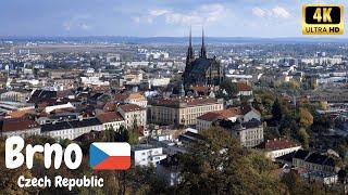 Brno, Czech Republic  - June 2023 | 4K 60fps HDR Walking Tour