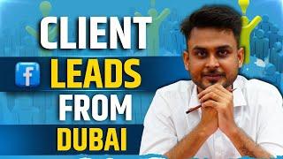 Proven Case Study - How YOU can Generate Leads from DUBAI | Aditya Singh