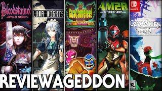 Metroidvania Mega-Review pt. 2 - Bloodstained, Luna Nights, Guacamelee, AM2R and Cave Story