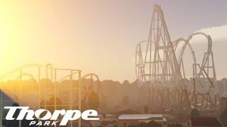 thorpe park roblox night hyperia samari and  storm surge @ThorpeParkRBLX0 #trending #thorpepark