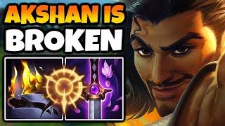 Lethality Akshan is hidden OP. 20 Kills 1v5 Carry in High Elo