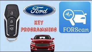 Programming - Adding - Key (keyless) - Ford Mondeo (mk5), Fusion, S-Max, Galaxy - Forscan