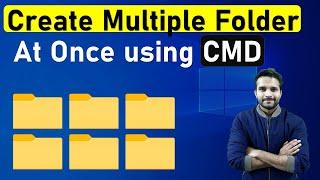  Create Multiple Folder at once using Command Prompt