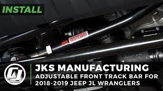 Jeep JL Wrangler Install: JKS Manufacturing Adjustable Front Track Bar