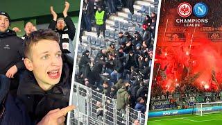 ENGLISH FAN EXPERIENCES FRANKFURT ATMOSPHERE vs NAPOLI