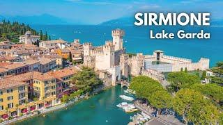 Sirmione in Lake Garda, Italy   I wasn't expecting it to be so beautiful   Walking Tour 4K