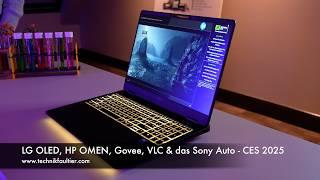 LG OLED, HP OMEN, Govee, VLC & das Sony Auto - CES 2025