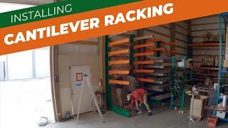 Watch this Cantilever Racking Assembly Come to Life | Time-Lapse by BL Pallet Racking