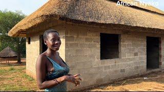 Building A Multimillion Dollar  House In A Village  After working For Years Abroad #shortvideo