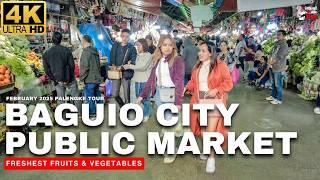 [4K] Exploring BAGUIO CITY Public Market 2025 | Cleanest & Odorless Palengke