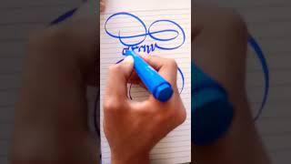 Gotics calligraphy#learning #lettering #youtubeshort
