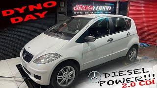 Mercedes 2.0 CDI Hits The DYNO | DANGEROUS DAILY ! Hard Cut Rev limiter (Before & After Dyno Runs!)