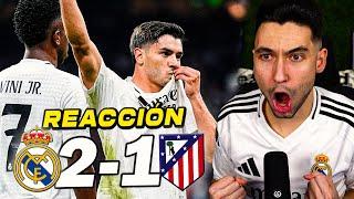 REACCIONES DE UN HINCHA al Real Madrid vs Atlético de Madrid 2-1 *BRAHIM DA VENTAJA* | ByDiegoX10