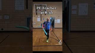 The day in the life of a PE teacher!     #physed #physicaleducation #pe #shorts