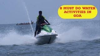 Top 8 Must do Water Activities in Goa || Goa trip