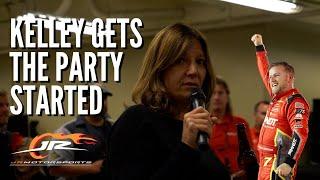 Causing a Party With Justin Allgaier, Kelley Earnhardt and the Whole JRM Shop