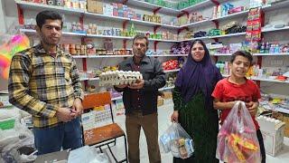 Cooking a Local Lunch by Mrs. Farideh and Her Grandmother