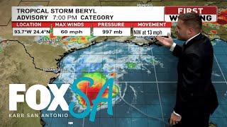 Tracking Beryl: Storm to Strengthen on Approach To Texas Coast