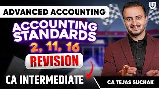 Accounting Standards | Ultimate Marathon | Part 2 | CA Inter Nov 23 | CA Tejas Suchak