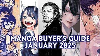 Manga Buyer's Guide - January 2025 + Channel Updates!