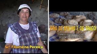 Coser Pão de Milho e Trigo Moda Antiga Moinhos da Viola Com Srª Filomena Pereira Lomba da Maia