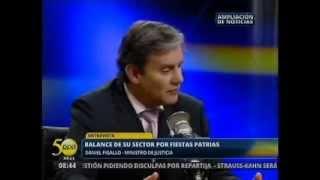 Balance de gestión del Ministerio de Justicia y Derechos Humanos