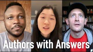 Authors with Answers: Lucy Zhang, Tobi Ogundiran, and Joe Baumann