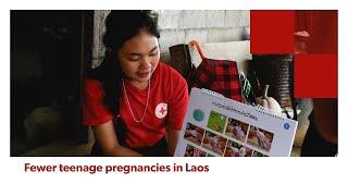 Fewer teenage pregnancies in Laos | Swiss Red Cross