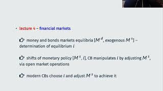 Macroeconomics Lecture 5 The IS-LM Model