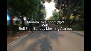 #2 Minolta 75w Riva Zoom with Roll Film SundayMorning 100. Football n shoot Juventini Tangerang.