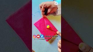 ladies hand purse kaise banaen  पर्स बनाने का तरीका how to  purse stitching#shorts #viralshorts