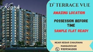 D Terrace Vue - 2 BHK &  3 BHK Super-Sized Luxury  flats with Big Balcony in Mansarovar Jaipur