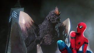 SpaceGodzilla vs. Spider-Man (Tom Holland)