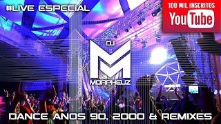 LIVE Especial - DJ MorpheuZ - Anos 90/2000 & Remixes (Unboxing da Placa de 100K Inscritos )