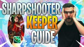 HOW to play SHARPSHOOTER KEEPER in TFT | SHARP KEEPER GUIDE | TEAMFIGHT TACTICS 10.21 | TFT HADES