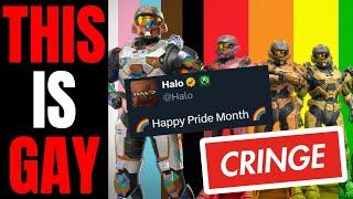 Halo Gets DESTROYED By Fans After CRINGE Gay Pride Month Virtue Signal | They Turn Off Replies!