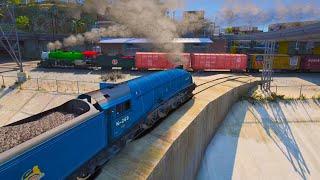 Extended Train Route combined with 2 Trains 2 Tracks! - Grand Theft Auto V