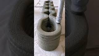 Impressive Concrete 3D Printing