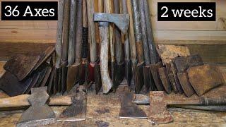 The time is now. Rusty Axe and Tool finds.