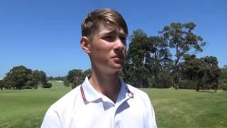 Canberra's Josh Armstrong moves into the last 32 of the 2017 Australian Amateur