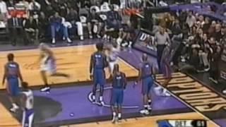 VC slams vs Pistons 2003 season