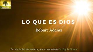 Lo que Es es Dios ~Robert Adams