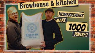 Brewhouse and kitchen - brewery experience day with the ginger brewers