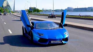 Driving FAKE Lamborghini Aventador in the City !